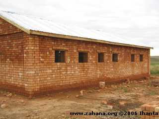 Building the school for Fiadanana