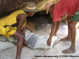 cement on top 