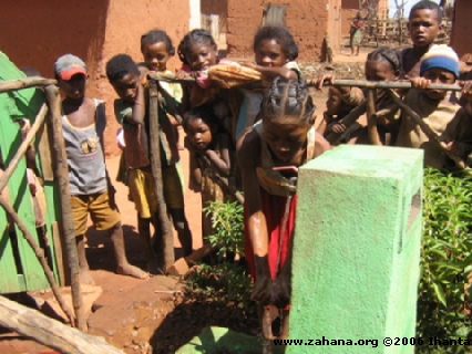 washing hands in Madagascar