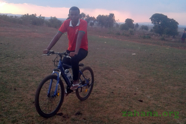 Bicyles bought by Zahana for our inmproved cookstove trainer team