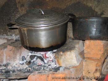 cook stove close up