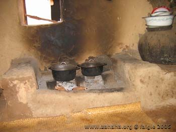 cookstoves in a kitchen in Fiadanana