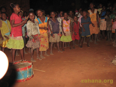 celebration at night madagascar