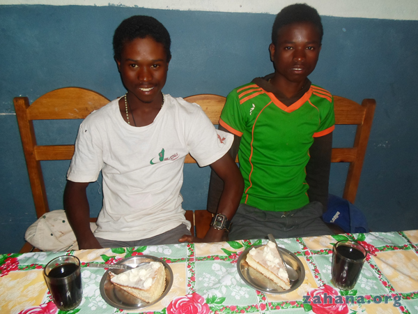 Dinner in town the night before the exam